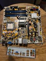 Asus IPIBL-LB Moederbord + Core2Duo 8400 + I/O Shield, Computers en Software, Moederborden, Ophalen of Verzenden, Gebruikt, Intel