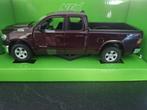 Dodge RAM 1500 2019 Schaal 1:24, Hobby en Vrije tijd, Modelauto's | 1:24, Auto, Nieuw, Ophalen of Verzenden, Welly