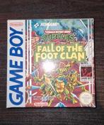 Gameboy - Turtles - Fall of the Foot Clan (FAH) CIB🏆, Spelcomputers en Games, Games | Nintendo Game Boy, Avontuur en Actie, 1 speler