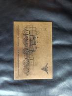 NS messingplaat, 24 x 16 cm, Ophalen, Gebruikt, Overige soorten, Overige typen