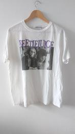 Pull & Bear x Beetlejuice t-shirt, Kleding | Dames, Wit, Maat 42/44 (L), Nieuw, Ophalen of Verzenden