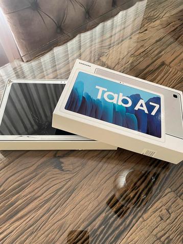 Samsung tablet Galaxy Tab A7 32GB Wi-Fi bartsen in scherm beschikbaar voor biedingen