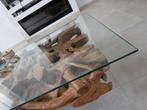 Salontafel : Worteltafel / Wortelhout / Boomstam tafel, Huis en Inrichting, Tafels | Salontafels, Ophalen, Zo goed als nieuw, 50 tot 100 cm
