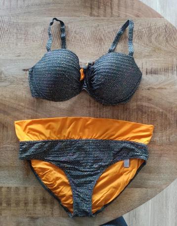 Prima donna bikini 80 E broekje 44 ZGAN groen oranje 80E beschikbaar voor biedingen