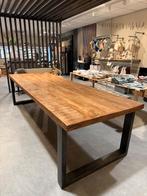 Mangohouten eettafel Eleonora 300x100cm, Huis en Inrichting, Tafels | Eettafels, Ophalen, 200 cm of meer, 50 tot 100 cm, Zo goed als nieuw