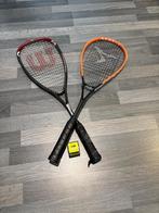 Squash Rackets and Ball, Sport en Fitness, Squash, Ophalen, Gebruikt, Racket