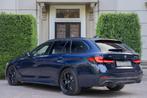 BMW 5-serie Touring 530e xDrive M-Sport PANO | LASER | HUD |, Auto's, 1935 kg, Gebruikt, Euro 6, Blauw