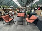 Showroommodel | Loungeset Coral Rust, Ophalen, 4 zitplaatsen, Aluminium, Zo goed als nieuw
