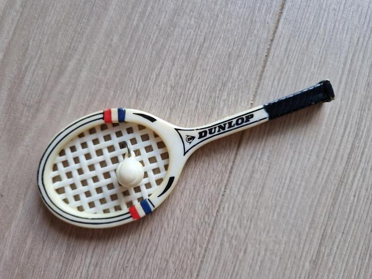 Tk vintage barbie Fleur tennis racket (setje 1228 Tennis), Verzamelen, Poppen, Gebruikt, Accessoires, Verzenden