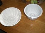 2 antieke  puddingvormen, Ophalen of Verzenden
