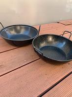 Paella pannen, Huis en Inrichting, Ophalen of Verzenden, Overige materialen, Pannenset