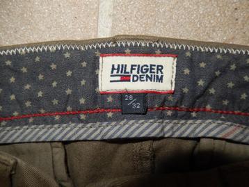 * Tommy Hilfiger legergroene pantalon low waist maat 28/32 * beschikbaar voor biedingen