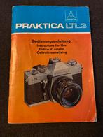 Praktica LTL3 handleiding gebruiksaanwijzing, Ophalen of Verzenden, Spiegelreflex, Overige Merken