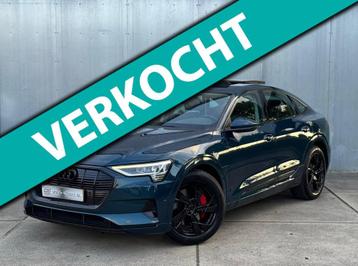 Audi E-tron Sportback 50 QUATTRO SOH 94% 71 kWh PANO NAP BTW beschikbaar voor biedingen