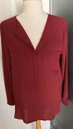 Selected Femme. Blouse bordeaux rood. Maat 36., Ophalen of Verzenden, Zo goed als nieuw, Maat 36 (S), Rood