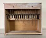 Vintage roze houten kinderpiano speelgoed piano color JRAAS, Ophalen of Verzenden