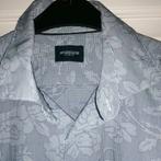McGregor licht grijs gebloemd gestippeld overhemd L nr 34553, McGregor, ., Ophalen of Verzenden, Zo goed als nieuw