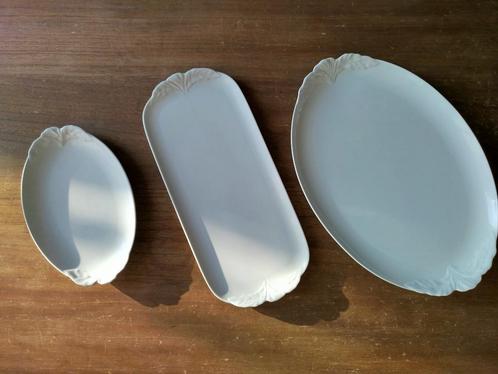Villeroy & Boch Foglia serveer-schalen, Huis en Inrichting, Keuken | Servies, Zo goed als nieuw, Schaal of Schalen, Effen, Porselein