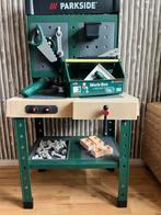 Parkside Werkbank Kinderen - Weinig gebruikt!, Kinderen en Baby's, Speelgoed | Speeltafels, Ophalen of Verzenden, Zo goed als nieuw