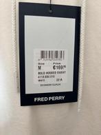 Fred Perry, Maat 48/50 (M), Wit, Nieuw, Ophalen of Verzenden