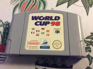 World Cup 98. losse game voor nintendo 64