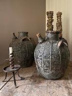 18e eeuws antiek franse walnoot olie kruiken, Ophalen of Verzenden