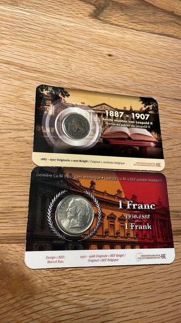 Belgische coincards beschikbaar voor biedingen