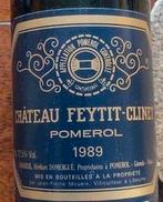 Chateau Feytit- Cliënt, Pomerol 1989, rode wijn, Verzamelen, Wijnen, Ophalen of Verzenden, Nieuw, Frankrijk, Rode wijn