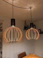 Secto Design Octo 4241 hanglampen – origineel – set van 2, Ophalen of Verzenden, Zo goed als nieuw, Hout, Minder dan 50 cm