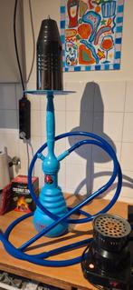 Complete Amy Deluxe Waterpijp (Shisha) Set - Startklaar, Ophalen of Verzenden, Zo goed als nieuw, (Water)pijp