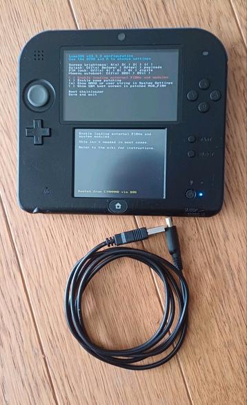 NINTENDO 2ds zwart- blue beschikbaar voor biedingen