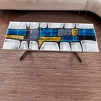 Salontafel retro jaren 70 Denisco / Belarti, Ophalen, 50 tot 100 cm, Metaal, Minder dan 50 cm