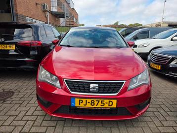 Seat Leon 1.0 Ecotsi 115PK Dsg-7 2017 Rood beschikbaar voor biedingen