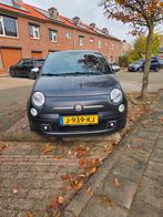 Fiat 500 1.4 16V popstar (Lounge) MAT Zwart, Auto's, Fiat, Voorwielaandrijving, Zwart, 4 cilinders, Handgeschakeld