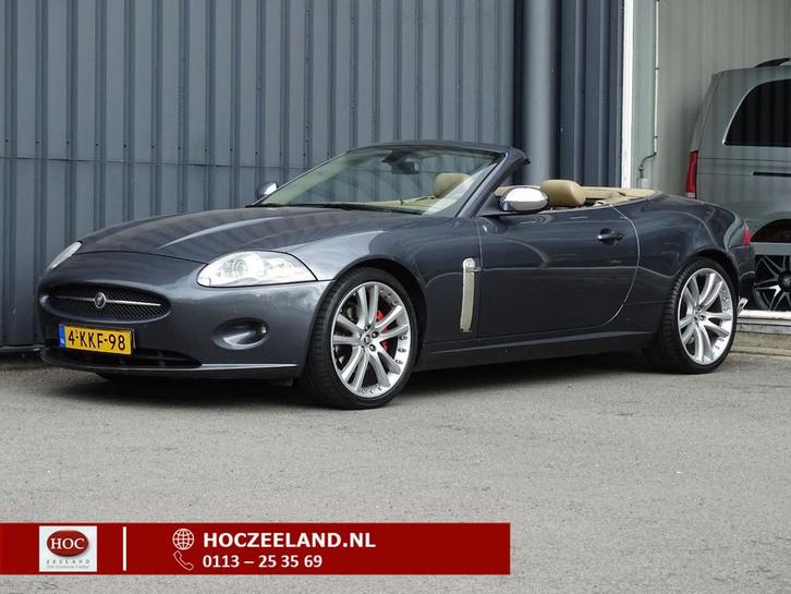 Jaguar XK 4.2 V8 Convertible Youngtimer (bj 2008, automaat), Auto's, Jaguar, Bedrijf, Te koop, XK, ABS, Airbags, Airconditioning