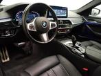 BMW 5 Serie 520D M Sport Shadow Aut- Ambient light, 360 Came, Auto's, BMW, Gebruikt, 750 kg, Lease, Zwart