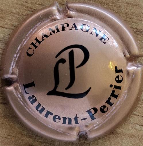 Champagnecapsule LAURENT-PERRIER koper & zwart nr. 50, Verzamelen, Wijnen, Nieuw, Champagne, Frankrijk, Ophalen of Verzenden