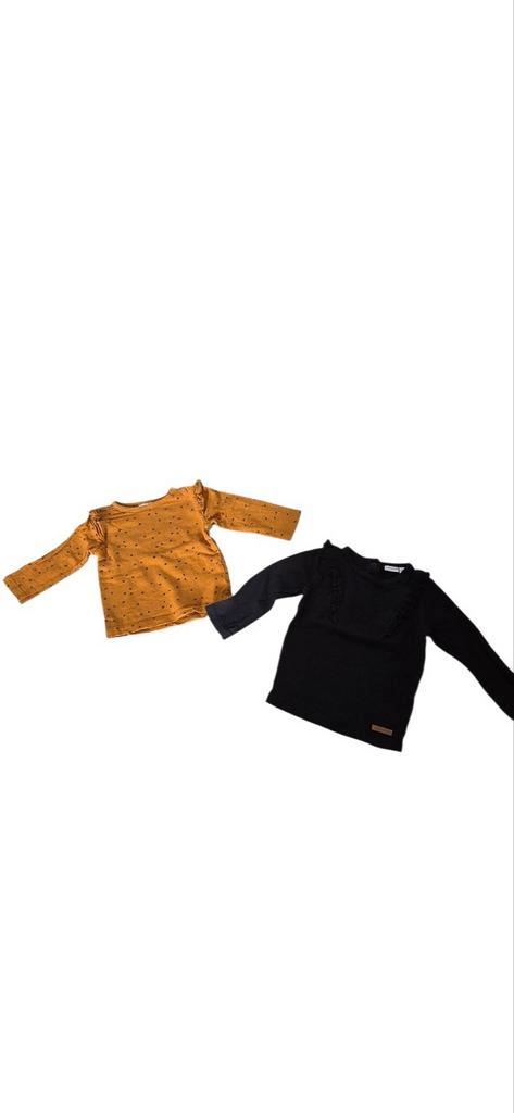 Set van 2 shirtjes, prenatal, maat 68, Kinderen en Baby's, Babykleding | Maat 68, Zo goed als nieuw, Meisje, Shirtje of Longsleeve