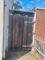 Gratis Tuinpoort 170 breed, Tuin en Terras, Tuinpoorten, Ophalen, Gebruikt, Draaipoort, 150 tot 200 cm