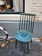 Vintage Spijlenstoel Groen, Ophalen