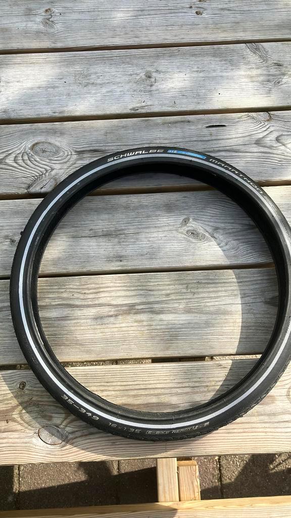 Schwalbe Marathon buitenband (16*1.35), Fietsen en Brommers, Fietsonderdelen, Zo goed als nieuw, Algemeen, Band, Ophalen