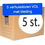 5 verhuisdozen VOL met kleding voor €35,00, Ophalen of Verzenden, Zo goed als nieuw