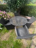 Tuinset kettler, Tuin en Terras, Ophalen, 4 zitplaatsen, Kunststof, Eettafel