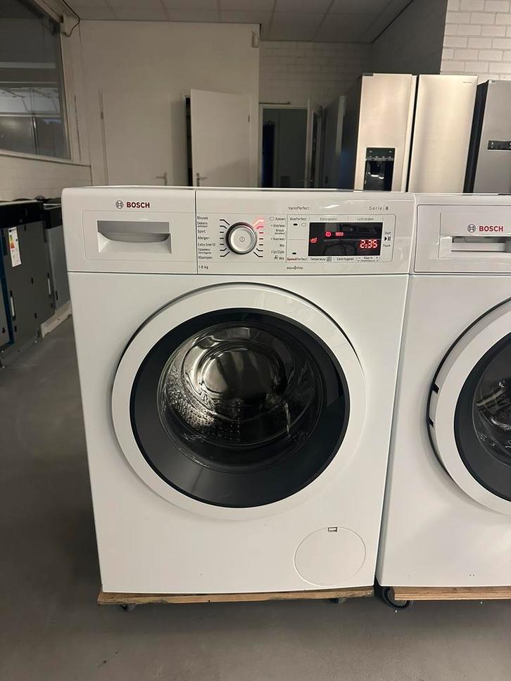 BOSCH SERIE 8 8KG WASMACHINE A+++ VRIJSTAAND VOORLADER, Witgoed en Apparatuur, Wasmachines, Refurbished, Voorlader, 8 tot 10 kg