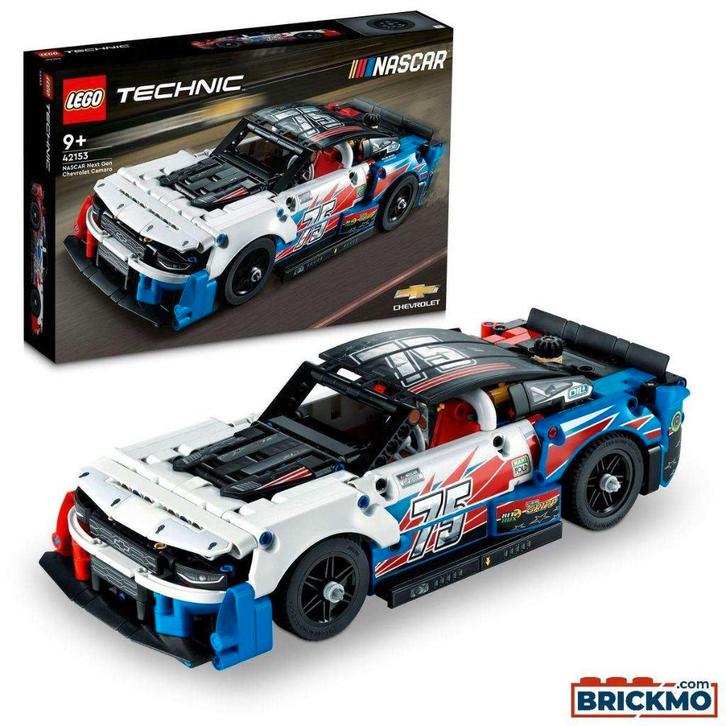 Lego Technic NASCAR Chevrolet Camaro ZL1 (42153), Kinderen en Baby's, Speelgoed | Duplo en Lego, Zo goed als nieuw, Lego, Complete set
