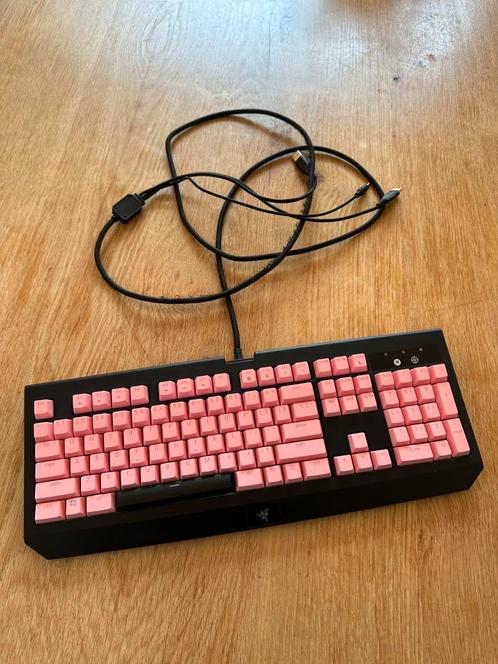 Razer blackwidow ultimate 2016, Computers en Software, Toetsenborden, Zo goed als nieuw, Qwerty, Bedraad, Gaming toetsenbord, Ophalen of Verzenden