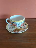 Blond Amsterdam Klein (soep)kom en schotel, Huis en Inrichting, Gebruikt, Porselein of Keramiek, Schaal, Rond