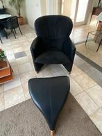 Leolux Fauteuil Excalibur  (2 stuks) met 1 hocker, Huis en Inrichting, Ophalen, 75 tot 100 cm, Zo goed als nieuw, 75 tot 100 cm