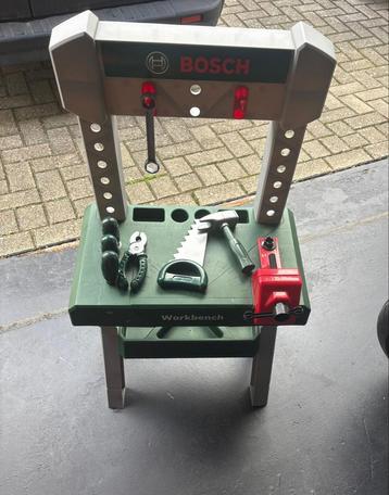 Bosch Speelgoed Werkbank - Compleet! beschikbaar voor biedingen