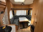 Hobby Excellent Easy 450 UF bouwjaar 2001 met voortent, Caravans en Kamperen, Caravans, Overige typen, Rondzit, Hobby, Bedrijf